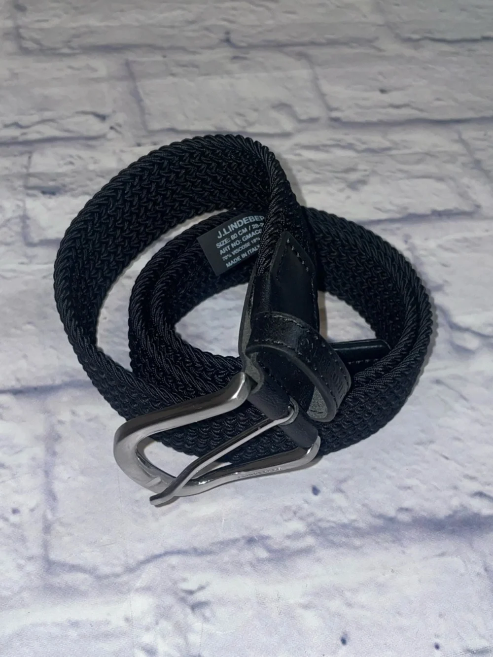 J.Lindeberg Men's Bernhard Golf Belt
